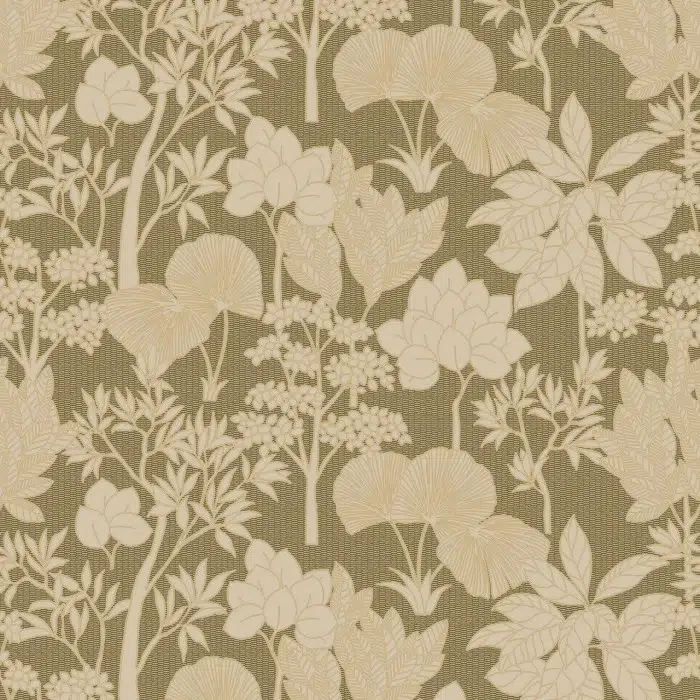 Обои Casamance — Inara Kaki / Dore 76900202 (Коллекция Tressora)