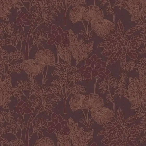 Обои Casamance - Inara Pourpre 76900712 (Коллекция Tressora)
