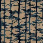 Обои Casamance — Ame Noir 70040814 (Коллекция Legendes)
