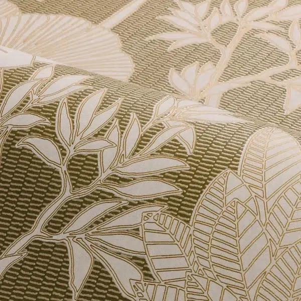 Обои Casamance — Inara Kaki / Dore 76900202 (Коллекция Tressora)