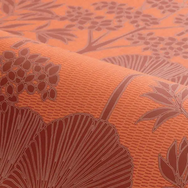 Обои Casamance — Inara Orange Brule 76900814 (Коллекция Tressora)