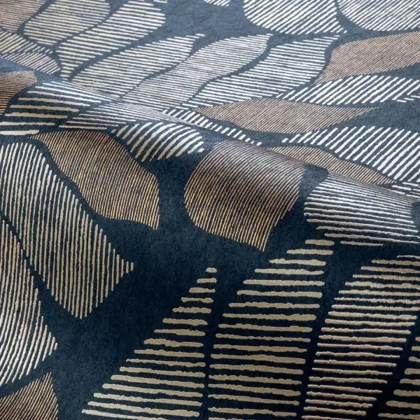 Обои Casamance — Lontara Noir / Dore 76911324 (Коллекция Tressora)