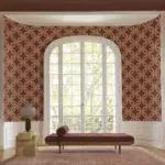 Обои Casamance — Etienne Bordeaux / Cuivre 70692344 (Коллекция Isadora)