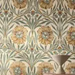 Обои Casamance — Isadora Ivoire / Celadon 70370202 (Коллекция Isadora)