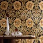 Обои Casamance — Isadora Noir / Dore 70370406 (Коллекция Isadora)