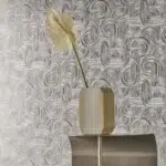 Обои Casamance — Dresden Argent 75101630 (Коллекция Ecrin)