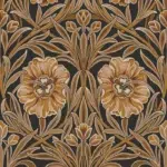 Обои Casamance — Isadora Noir / Dore 70370406 (Коллекция Isadora)