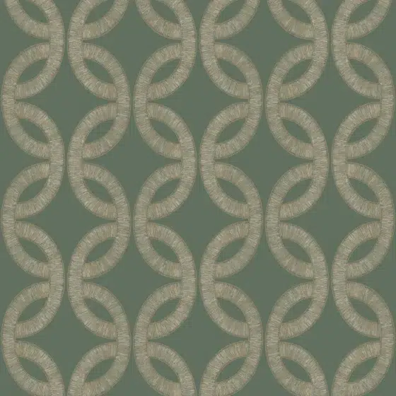 Обои Casamance - Etienne Vert de gris / Dore 70692242 (Коллекция Isadora)