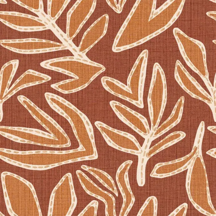 Обои Casamance — Lanzea Terracotta / Safran 77640406 (Коллекция Lanzea)