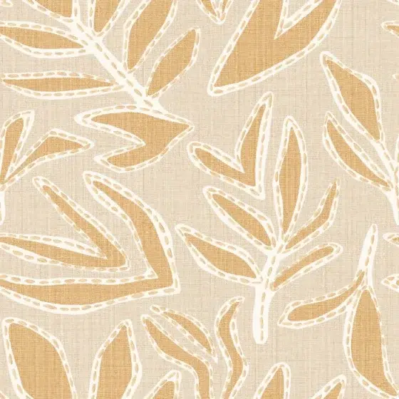 Обои Casamance - Lanzea Sable / Vanille 77640100 (Коллекция Lanzea)