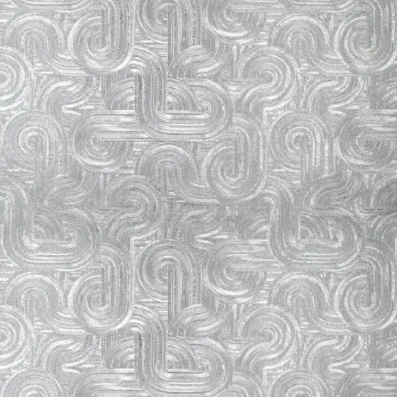 Обои Casamance - Dresden Argent 75101630 (Коллекция Ecrin)
