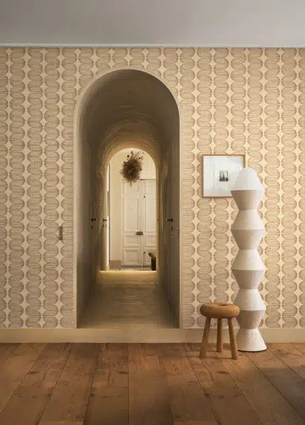 Обои Casamance — Isola Beige blanchi 72970100 (Коллекция Taormina)