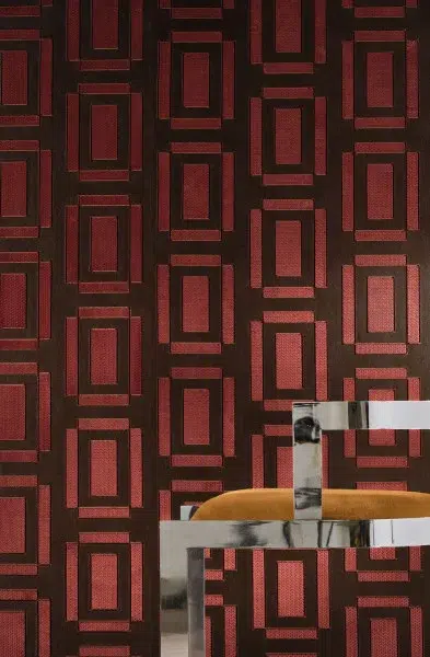 Обои Casamance — Chaillot Lie de vin 71960238 (Коллекция Odeon)