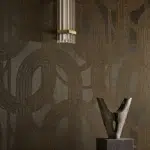 Обои Casamance — Odeon Anthracite dore 72720377 (Коллекция Odeon)