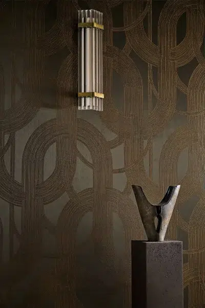 Обои Casamance — Odeon Anthracite dore 72720377 (Коллекция Odeon)