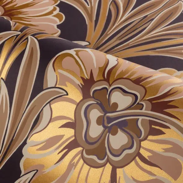 Обои Casamance — Isadora Noir / Dore 70370406 (Коллекция Isadora)