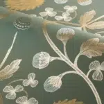 Обои Casamance — Hippolyte Vert de gris / Dore 70450712 (Коллекция Isadora)