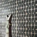 Обои Casamance — Ares Anthracite Craie 71860472 (Коллекция Mimbeau)