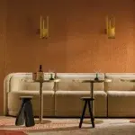 Обои Casamance — Venelle Terre de Sienne 77750222 (Коллекция Erosion)