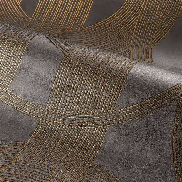 Обои Casamance — Odeon Anthracite dore 72720377 (Коллекция Odeon)