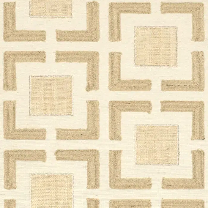 Обои Casamance — Biancavilla Ivoire Naturel 73060105 (Коллекция Taormina)
