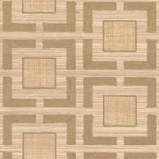 Обои Casamance - Biancavilla Beige Naturel fonce 73060248 (Коллекция Taormina)