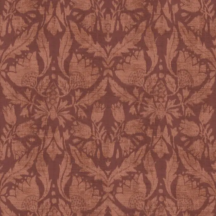 Обои Casamance — Neria Bois De Rose 77870406 (Коллекция Le Velours 3)