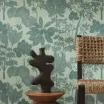 Обои Casamance — Inara Celadon / Dore 76900304 (Коллекция Tressora)