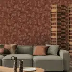 Обои Casamance — Lontara Terracotta / Cuivre 76911222 (Коллекция Tressora)