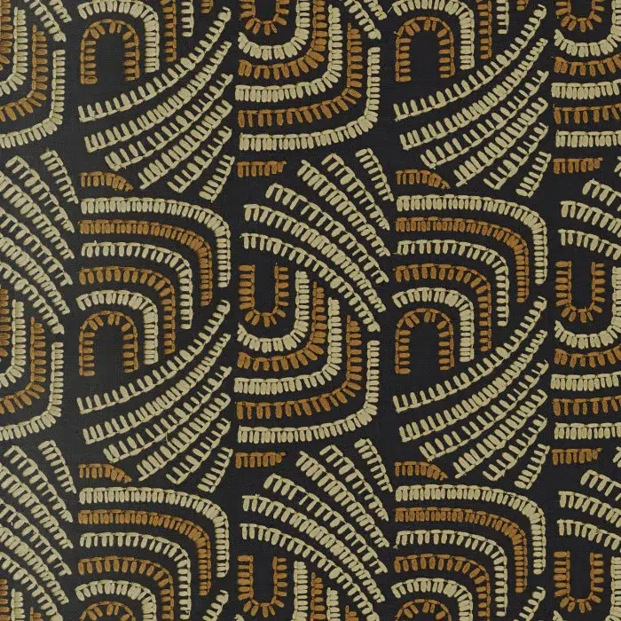 Обои Casamance — Piquey Noir mordore 77020301 (Коллекция Mimbeau)