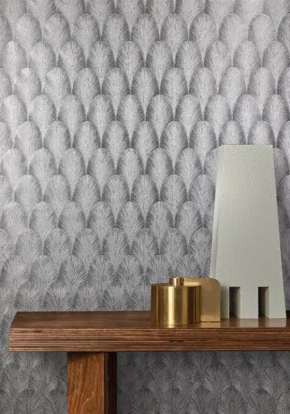 Обои Casamance — Vendome Argent 76492752 (Коллекция Ecrin)