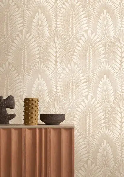 Обои Casamance — Alisio Sable 75470610 (Коллекция Lanzea)