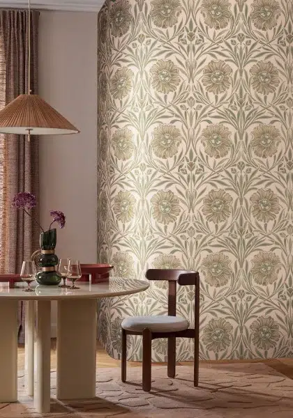 Обои Casamance — Isadora Ivoire / Amande 70370100 (Коллекция Isadora)
