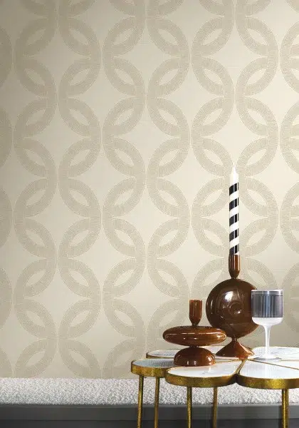 Обои Casamance — Etienne Ivoire / Dore 70692038 (Коллекция Isadora)