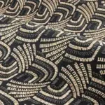 Обои Casamance — Piquey Noir taupe 77020423 (Коллекция Mimbeau)