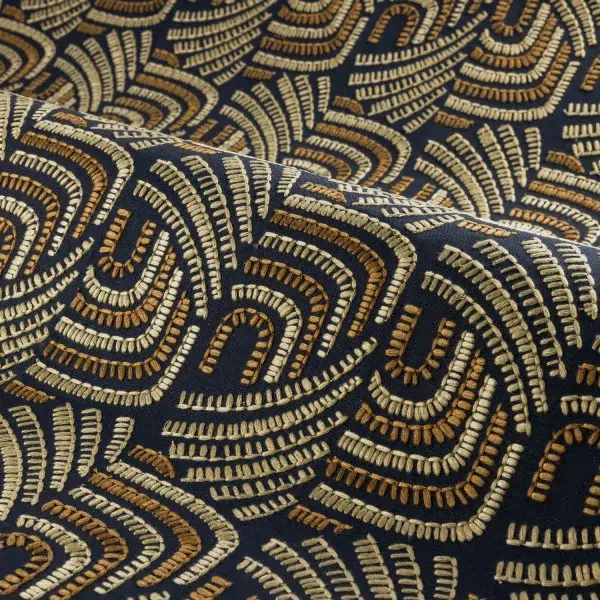 Обои Casamance — Piquey Noir mordore 77020301 (Коллекция Mimbeau)