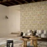 Обои Casamance — Dattara Beige / Eucalyptus 78180202 (Коллекция Racines)