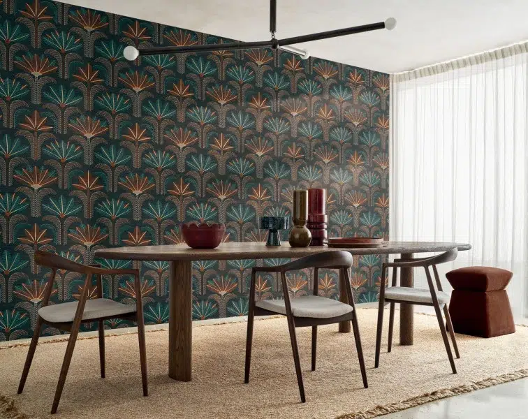 Обои Casamance — Dattara Marine / Topaze 78180304 (Коллекция Racines)