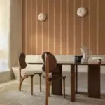 Обои Casamance — Andati Terre De Sienne 78104078 (Коллекция Rayures)
