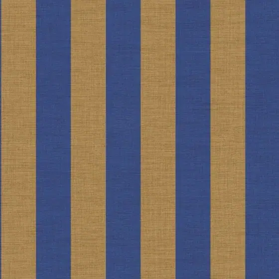 Обои Casamance - Beausoleil Bleu Roi Bronze 78060814 (Коллекция Rayures)