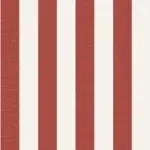 Обои Casamance — Beausoleil Rouge Carmin Blanc Petale 78061018 (Коллекция Rayures)