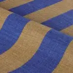 Обои Casamance — Beausoleil Bleu Roi Bronze 78060814 (Коллекция Rayures)