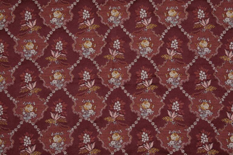 Ткань Quenin - OMBELLE - GRENAT - 4281-05