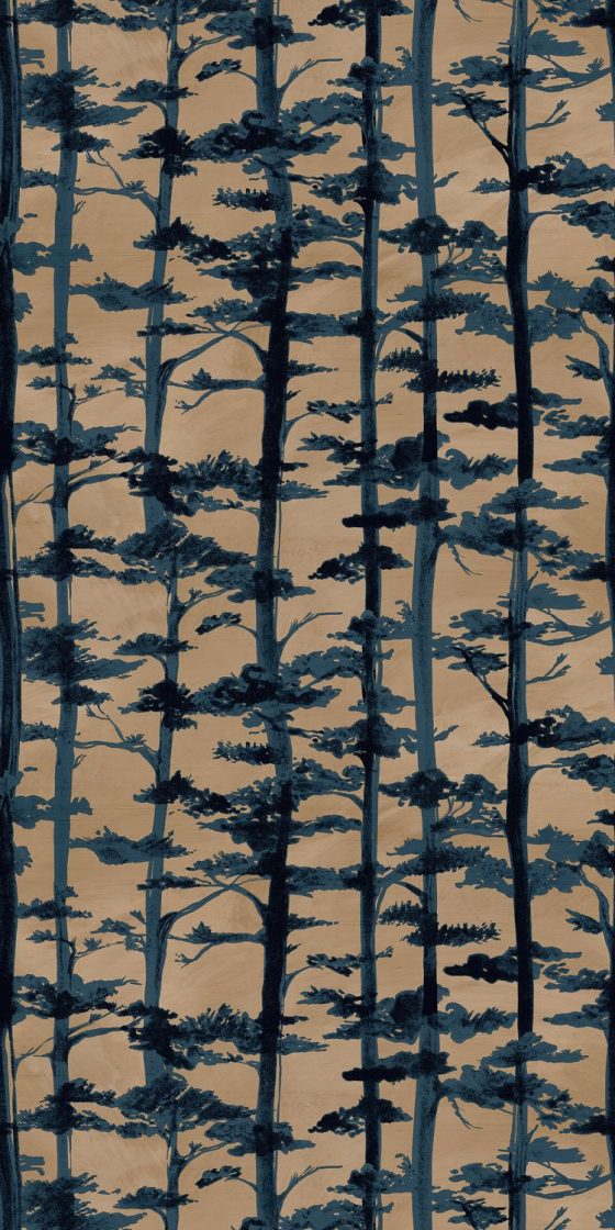 Обои Casamance — Ame Noir 70040814 (Коллекция Legendes)