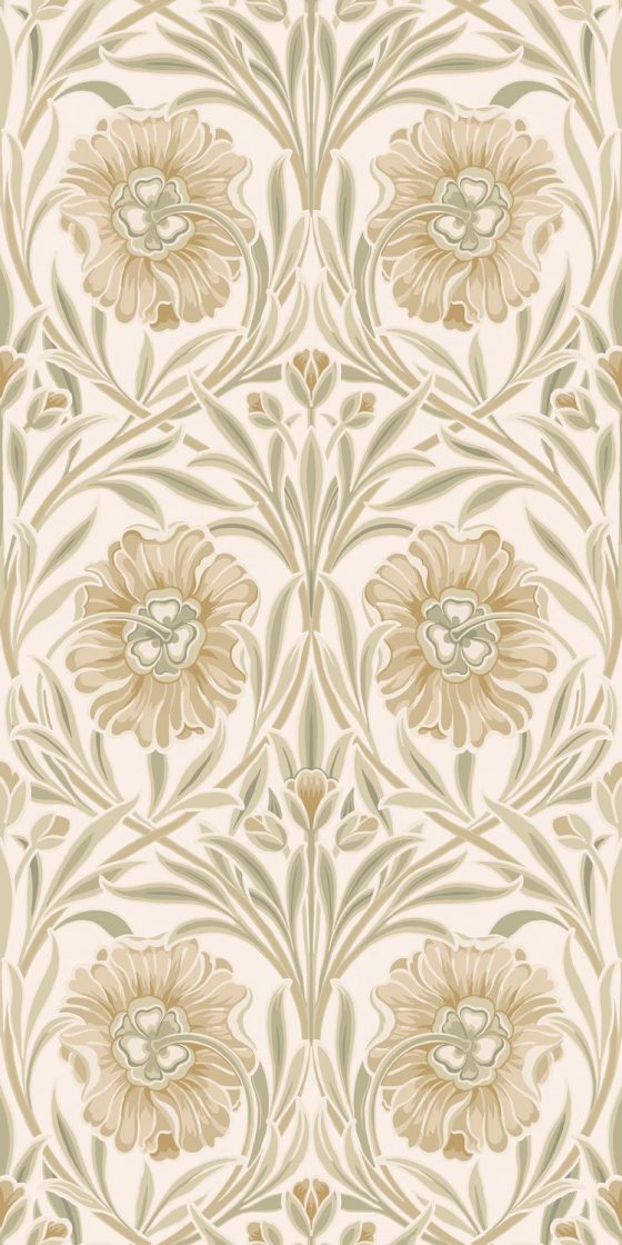 Обои Casamance — Isadora Ivoire / Amande 70370100 (Коллекция Isadora)