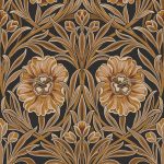 Обои Casamance — Isadora Noir / Dore 70370406 (Коллекция Isadora)