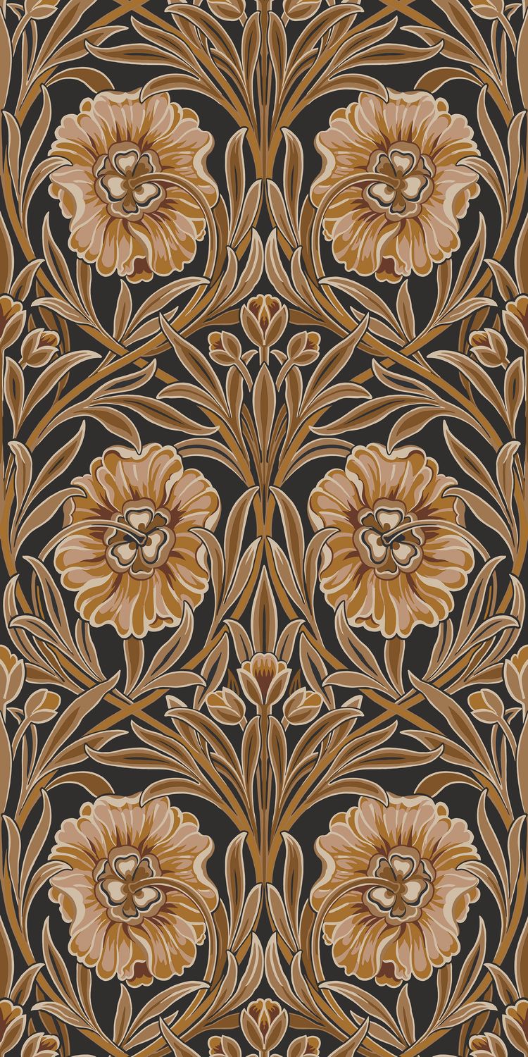 Обои Casamance — Isadora Noir / Dore 70370406 (Коллекция Isadora)