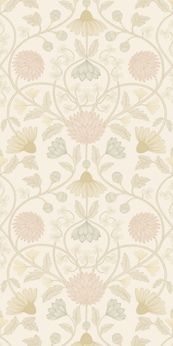 Обои Casamance — Hippolyte Ivoire / Dore 70450508 (Коллекция Isadora)