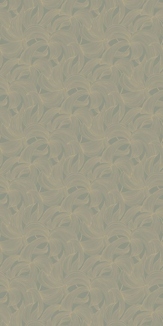 Обои Casamance — Leontine Gris bleu / Dore 70681630 (Коллекция Isadora)