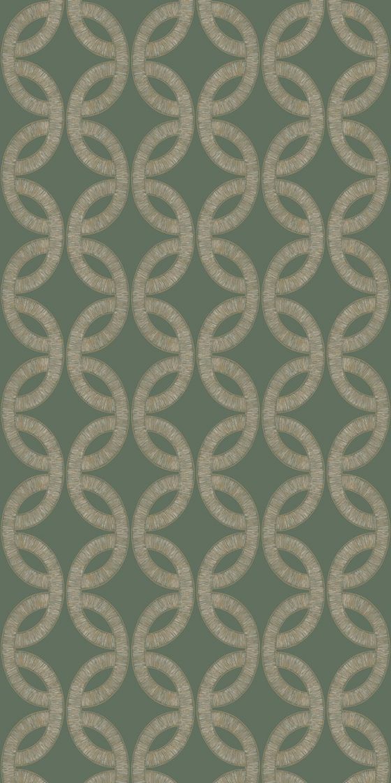 Обои Casamance — Etienne Vert de gris / Dore 70692242 (Коллекция Isadora)